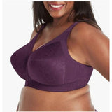 Playtex 18 Hour Original Comfort Strap Full Coverage Bra 4693 Size 40DDD Plum