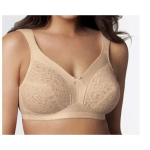 Playtex P4125 18 Hour Firm Support Wire-Free Bra-SOFT TAUPE-44DD