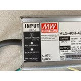 Mean Well HLG-40H-42B Class 2 Power Supply USED