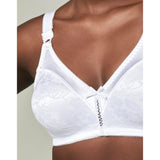 WonderBra Double Support Wireless Bra Style W3372 Women's 40DD New - white