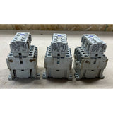 AB Allen Bradley 700-M310 500V 16A Ser. A & 195 - MA40 500v 10A Ser A Relay Bases Used Lot Of 3