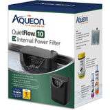 Aqueon QuietFlow 10 Internal Power Aquarium Filter