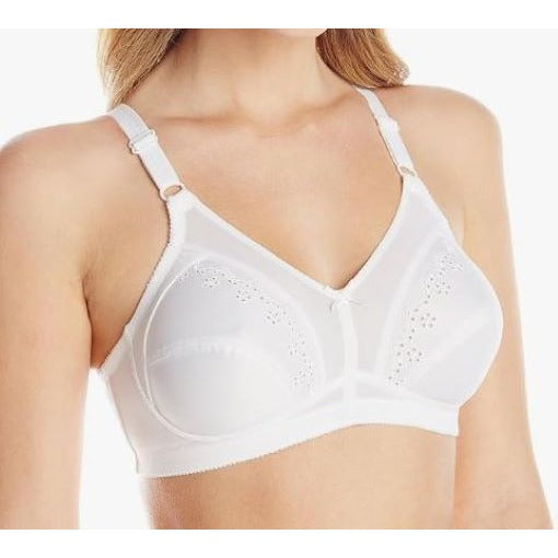 Wonderbra W2620 Classic Support Wireless Bra White 44C