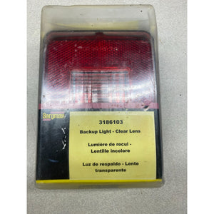 Bargman 31-86-103 Taillight #86 - Single Vertical Backup with Black Base