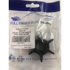 Full Power Plus Boat Impeller for Yamaha 8HP 9.9HP 15HP 20HP Outboard Motors