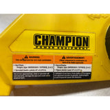 Champion 18" Chainsaw Model 100283 40cc Clutch Cover Brake Assembly With Handle USED