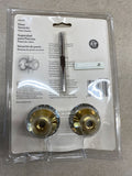 Master Lock Door Security Glass Knobs Door Handles #5253D NEW