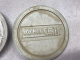 White LT-15 Lawn Tractor Front Wheel Hub Caps #734-1756A