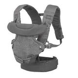 Infantino Flip Advanced 4-in-1 Carrier newborns and older babies 8-32lbs Gray