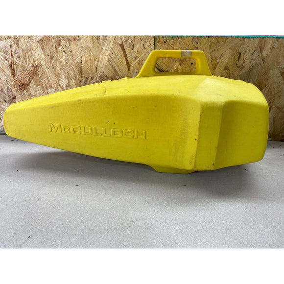 Vintage McCulloch Yellow Plastic Chainsaw Saw Case For 16