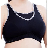 Glamorise No Bounce Cami Sports Bra Black 1066 Size 42C