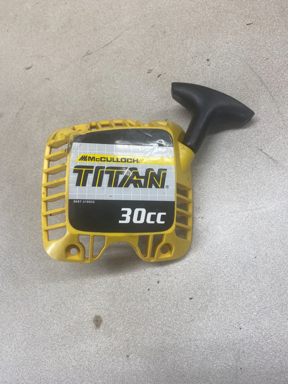 McCulloch Titan 14 Chainsaw  - 30cc Recoil Assembly Used