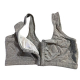 Fruit of the Loom 36 Front Close Builtup Sports Bra Style 96014 Gray Heather