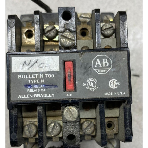 Allen-Bradley AB Bulletin 700 Type N AC Relay,