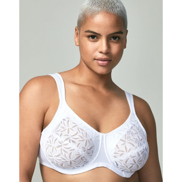 Wonderbra W7472 Unique FLEX-FRAME Stretch Lining Bra-WHITE-40DD