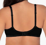 Fruit of the Loom Cotton Stretch Extreme Comfort Bra Style 9292PRA Black 34B