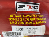 PTC F-212 Auto Trans Filter Kit Power Train Components NEW