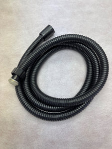 AlenArt Outdoor Shower Fixture Replacement Part matte black 150cm shower hose
