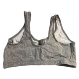 Fruit of the Loom 36 Front Close Builtup Sports Bra Style 96014 Gray Heather