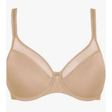 Bali #3439 Women's One Smooth Ultra Light Illusion Underwire Bra Size 38D Nude