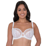 Curvy Kate Women's Top Spot Balcony Bra in White CK1510 Size 30HK US