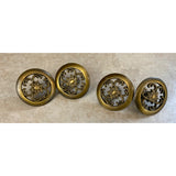 Ajax U.S.A PAT NO. D-195824 Door Pull Knob 1.5" USED LOT OF 4