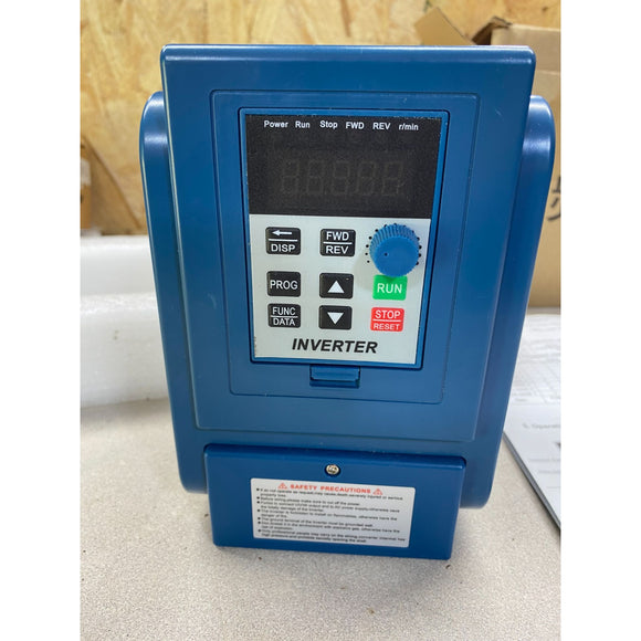 2.2KW Variable Frequency Drive, AC380V, 3HP, 6A, VFD, Three Phase, PWM Control NEW in open box