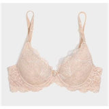 Smart & Sexy 85046 Womens 38D Signature Lace Push-up Bra In the Buff