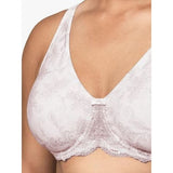 WonderBra Molded Print 2 Ply Seamless Underwire Bra 38C Style 7416  Rose Pink