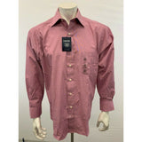 IZOD Men's Size 16 Wrinkle Free Cotton/Poly Long Sleeve PInk Dress Shirt