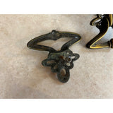 Vintage  Drop Handles Drawer Pull Door Dresser Handle USED Lot Of 5