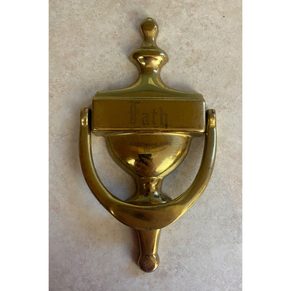 Things Remembered Brass Door Knocker Maid In Spain USED