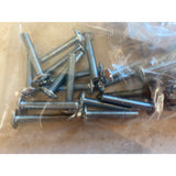 Wall Plate Cover Screws 1 Inch Mixture Of 44 New And Used