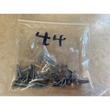 Wall Plate Cover Screws 1 Inch Mixture Of 44 New And Used