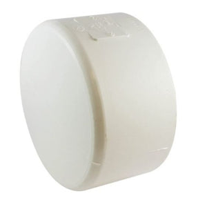 Canplas 193086 PVC DWV Cap Hub, 6-Inch, White