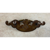 Vintage lyster L-1207 Colonial Batwing Antique Brass Dresser Drawer Pulls Handle