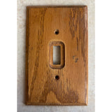 Solid Wood 5.5" x 3.5" Toggle Light Switch Cover Plate