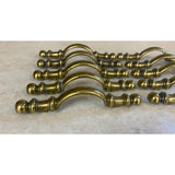 Amerock Carriage House D-246952 VTG Brass Colonial Door Pulls USED LOT OF 10