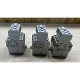 AB Allen Bradley 700-M310 500V 16A Ser. A & 195 - MA40 500v 10A Ser A Relay Bases Used Lot Of 3