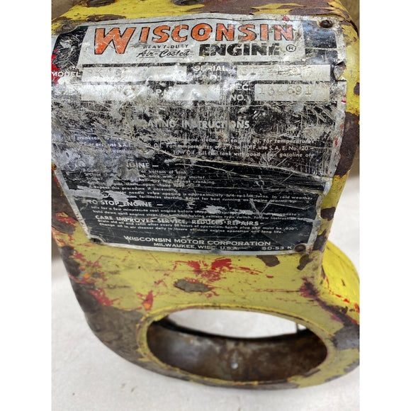 Wisconsin Air Cooled BKND Single Cylinder Engine Shroud Cover