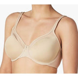 Bali #3439 Women's One Smooth Ultra Light Illusion Underwire Bra Size 38D Nude