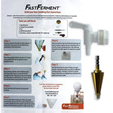 FastRack Ferment Sampling Port Spigot with Custom Drill Bit