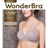 Wonderbra W2595H Women's Bra 38C Warm Steel Wireless