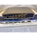 M-Audio Audiophile USB 4 Input/4 Output USB Audio Interface MIDI I/O Mac and PC