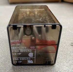 Carlo Gavazzi RCPU 11/3D/10/12 VCC Relay NEW