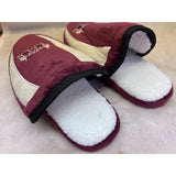 FOCO NCAA Mississippi State University Poly Knit Slippers Size Small