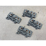 Wago IEC 60947-7-1 800V 4mm Terminal Block - Lot of 4 Pre-owned