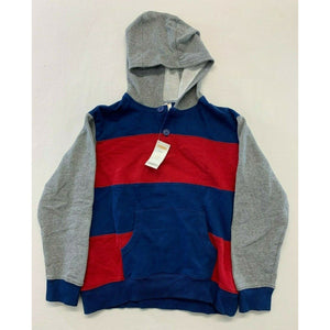 Gymboree Boys Size Large 10-12 Color Block Hoodie Long Sleeve Hooded Sweatshirt