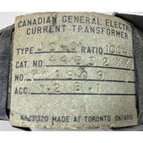 Vintage Canadian General Electric Current Transformer