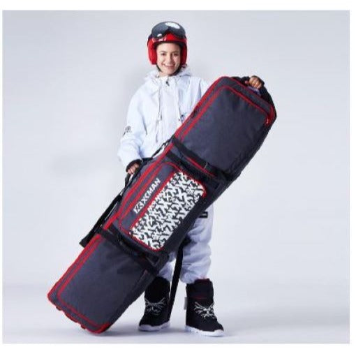XCMAN Roller Snowboard Bag with Wheels, with Protection Ribs